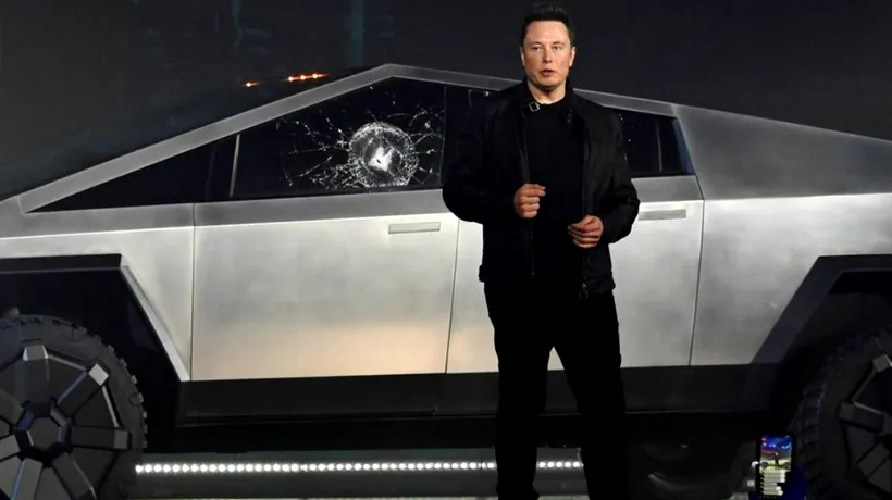 De ce s-au spart geamurile prototipului Tesla Cybertruck. Explicația dezvăluită de Elon Musk