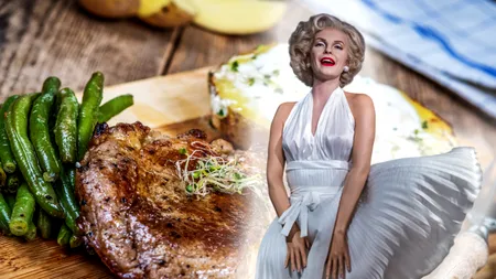 Dieta bizară a lui Marilyn Monroe. Ce alimente consuma celebra actriță, pentru o siluetă de vis