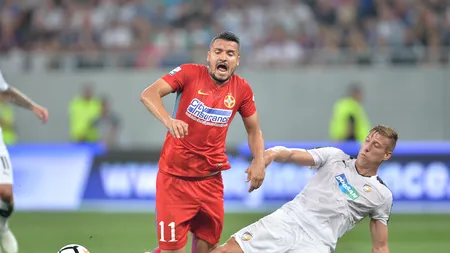 Steaua - Plzen, doar 2-2 în meciul de la București. Cât de gravă este accidentarea lui Budescu