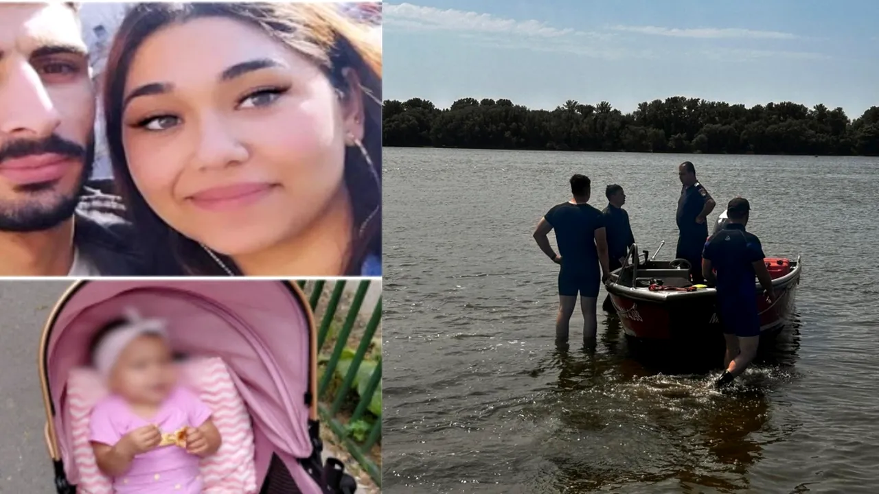 Tragedie fără margini. Doi tineri căsătoriți au murit în Dunăre. Robert a reușit să-și salveze fiica de 9 luni, apoi a fost înghițit de ape