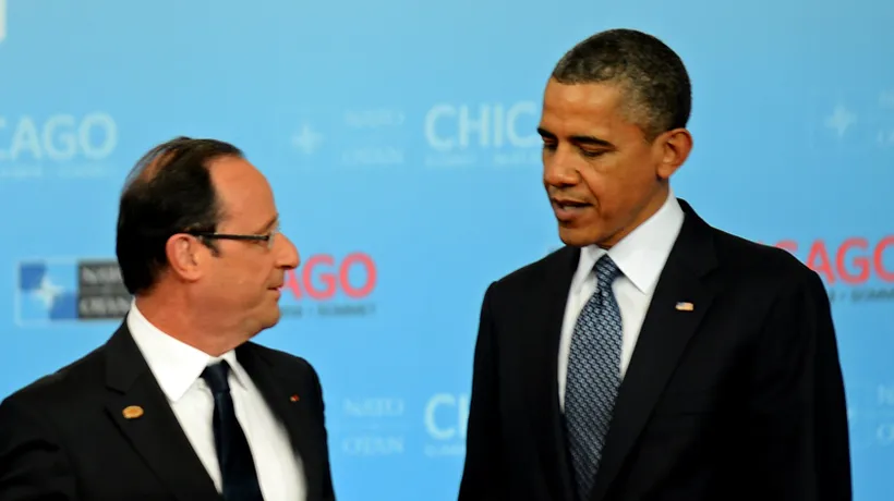 Barack Obama a discutat telefonic cu Francois Hollande despre criza economică din Europa