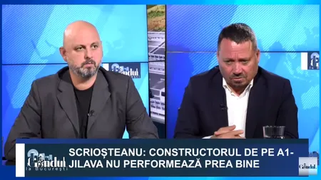 Secretarul de Stat la Ministerul Transporturilor, Ionel Scrioșteanu despre avertismentul dat constructorului DNCB: „Nu performează foarte bine!”