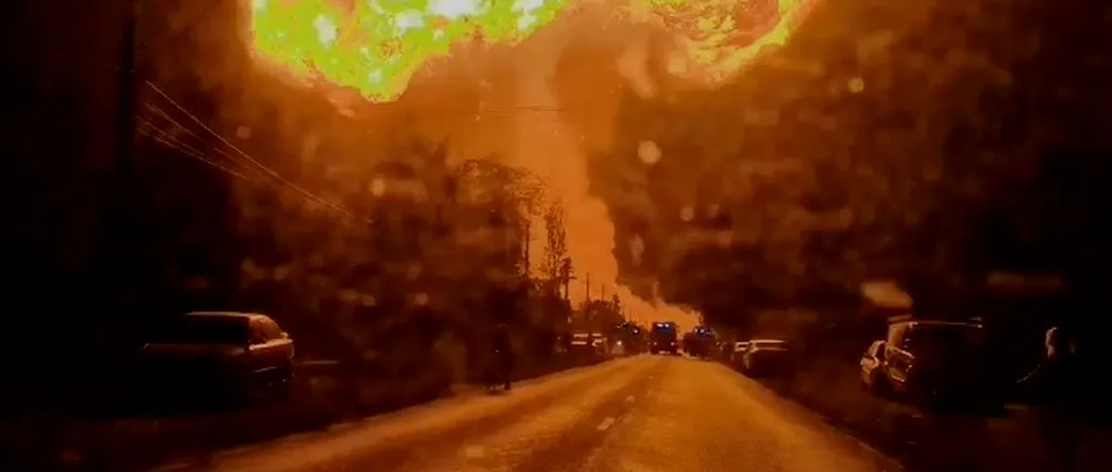 Traficul rutier prin Crevedia, OPRIT total. Se fac cercetări la locul exploziei