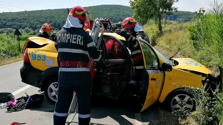 Accident grav în Sibiu. Un bărbat a murit, iar alte două persoane au fost rănite