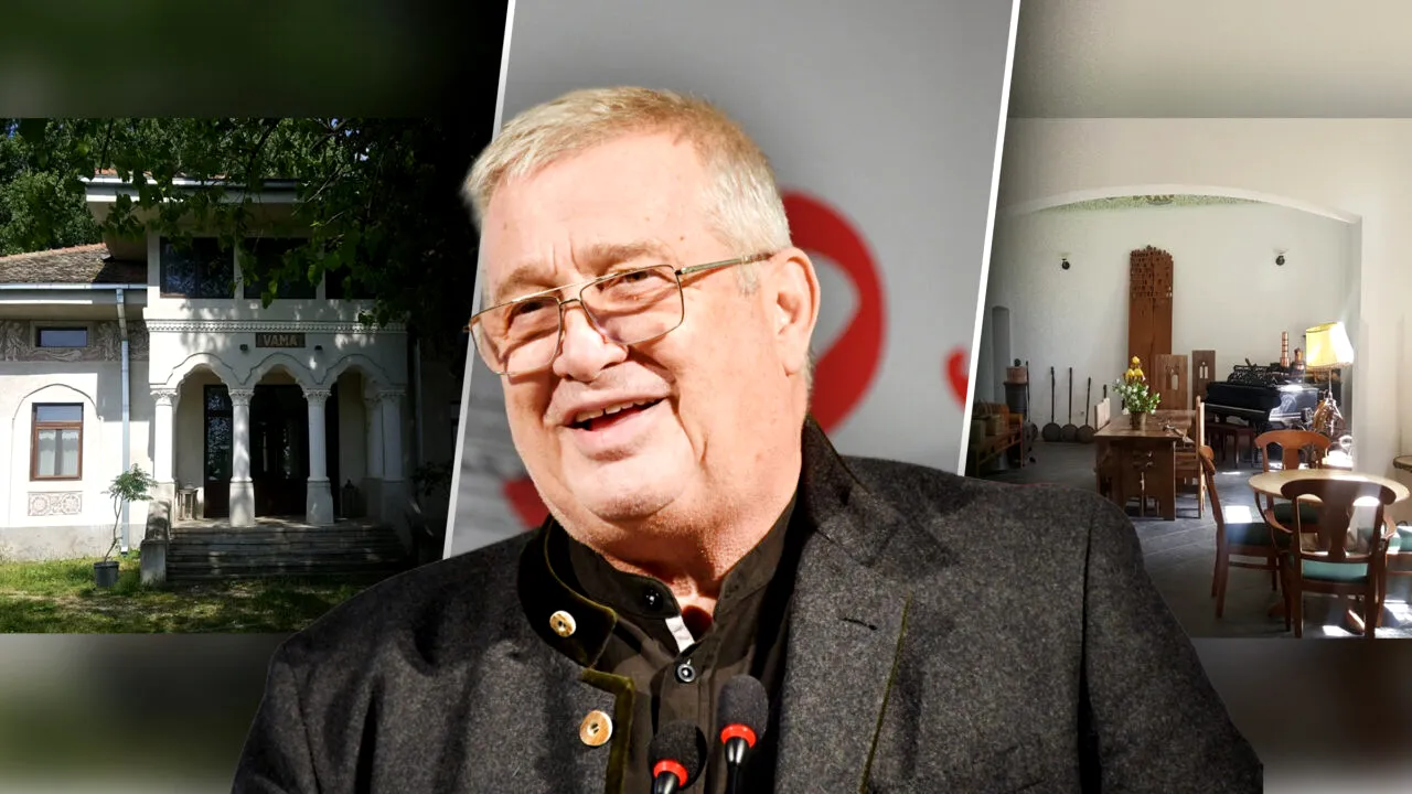 Imagini și povești fascinante de la muzeul înființat de Mircea Dinescu la Cetate. Cum a salvat patul Reginei Elisabeta dintr-o căruță cu fiare vechi: „A cerut 100 de lei, i-am dat 200”