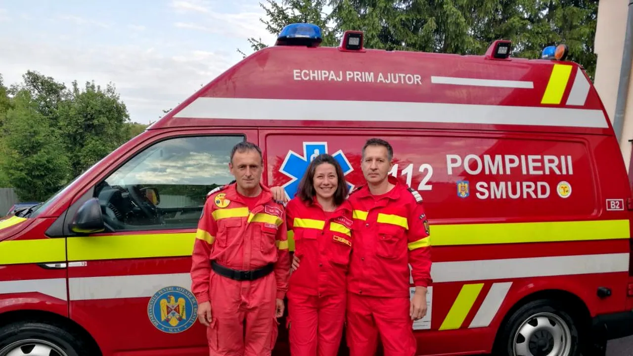 JUDEȚUL SIBIU. O femeie a născut în ambulanța SMURD care o ducea la spital