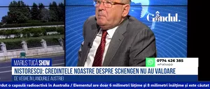 VIDEO | Cornel Nistorescu, jurnalist: „Credințele noastre despre Schengen nu au valoare. Nu știm care erau consecințele aderării”