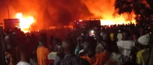 O cisternă de combustibil a explodat într-o zonă industrială din Sierra Leone. Peste 90 de persoane su fost ucise de deflagrație