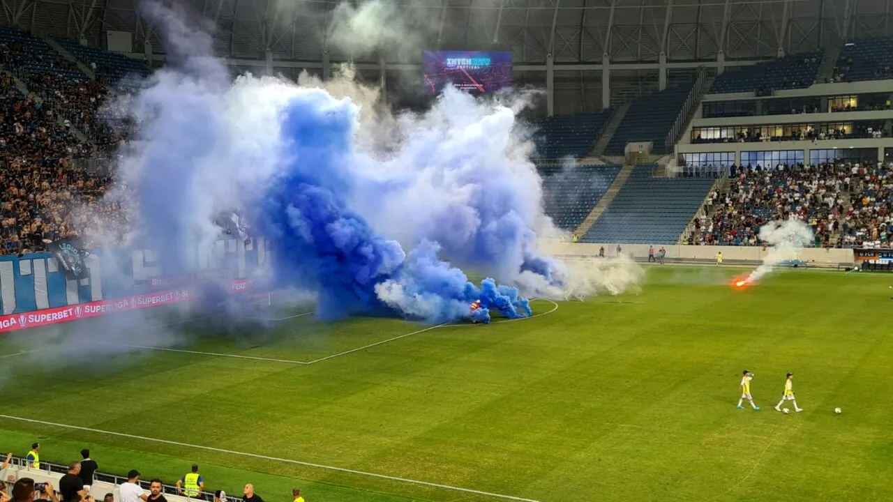 Trei penalty-uri în derby-ul Craiovei, FC U 1948 - CS Universitatea, și puțin fotbal! Meciul a fost la un pas să fie întrerupt de arbitrul Istvan Kovacs în partea secundă