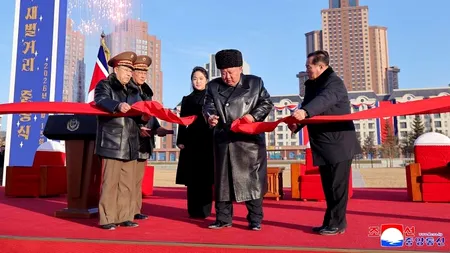 Kim Jong Un a inaugurat un cartier rezidențial în Coreea de Nord pentru familiile soldaților morți în războiul din Ucraina