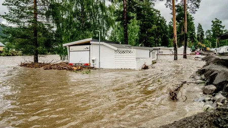 INHGA a emis cod galben de inundații pe râuri din 6 județe