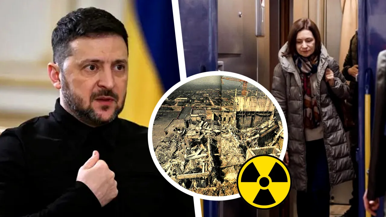 Maia Sandu, întâlnire politică cu Zelenski la Kiev și comemorare la Cernobîl