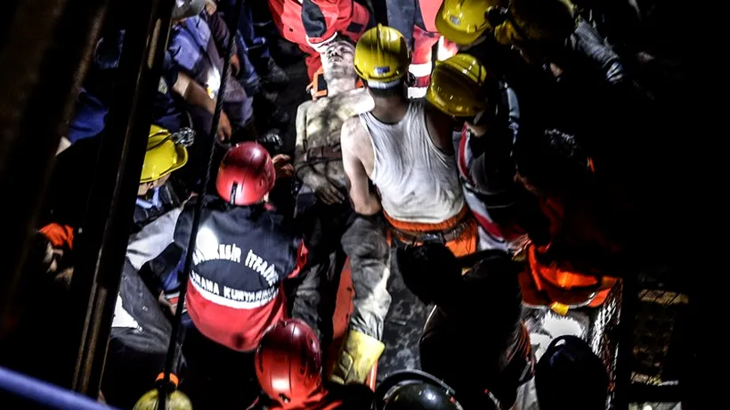 Explozia din mina de cărbune din Turcia. Bilanțul preliminar a ajuns la 245 de morți. 120 de mineri sunt blocați în subteran