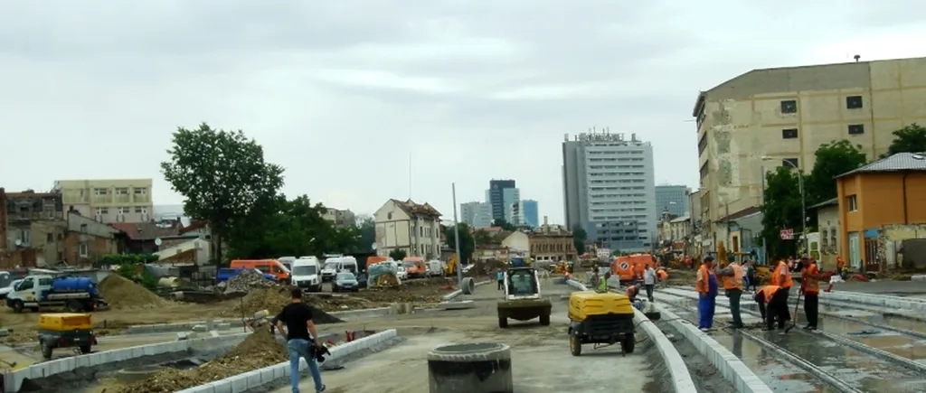 Când se va putea circula pe bulevardul Buzești-Berzei-Uranus, „adevărata coloană vertebrală a Bucureștiului. GALERIE FOTO