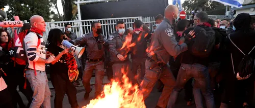 Ierusalimul, incendiat! Israelienii se răscoală, sunt proteste masive împotriva premierului Netanyahu!