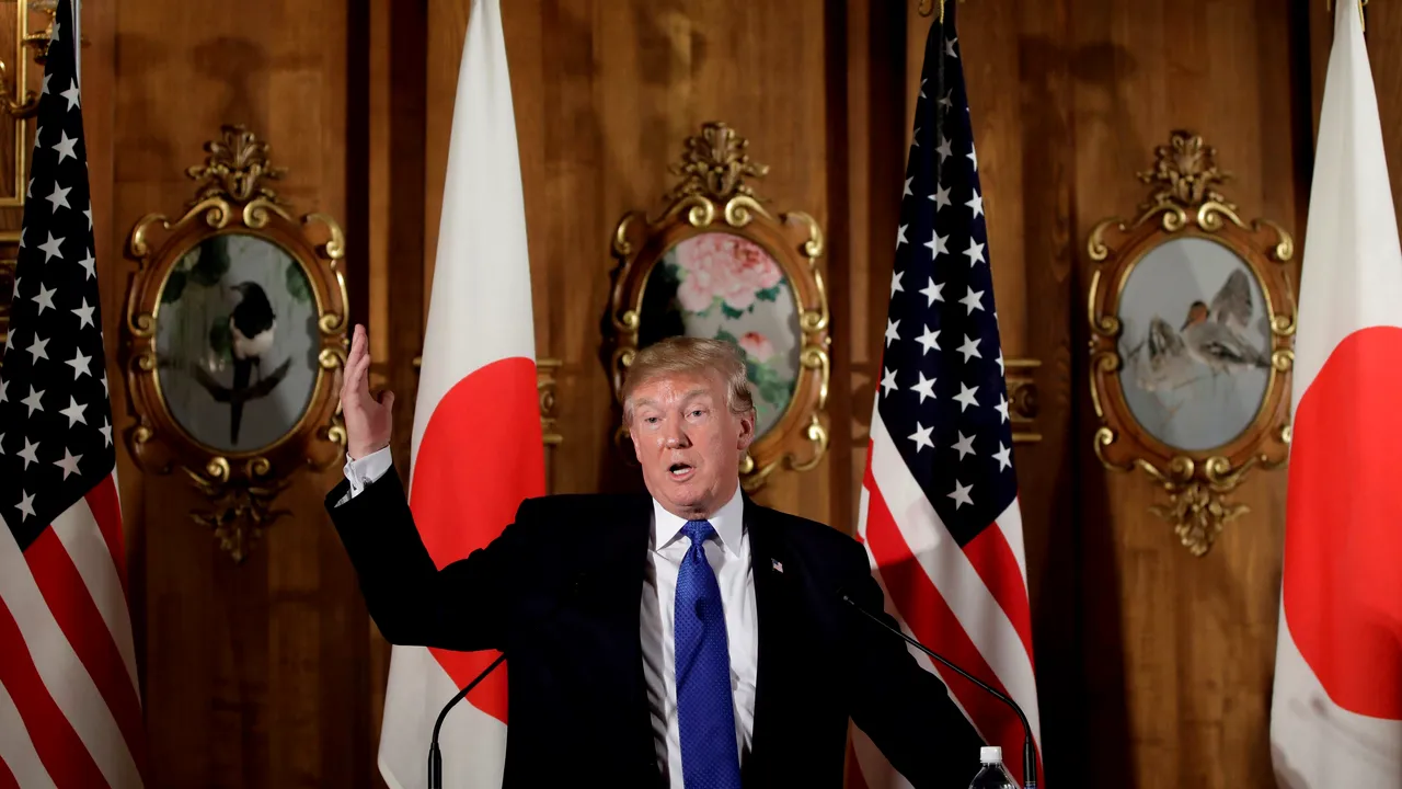 De la granița cu Phenianul, Donald Trump îi transmite un mesaj tranșant lui Kim Jong-un: Nu ne puneți la încercare