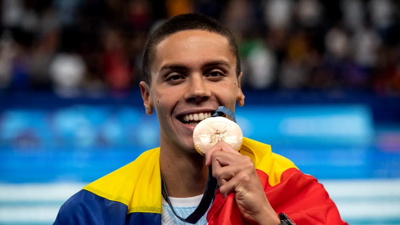David Popovici, pe locul doi în CLASAMENTUL celor mai buni sportivi din Balcani
