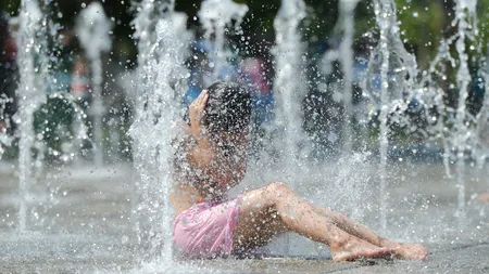 Caniculă în România. Harta județelor în care vor fi 39 de grade