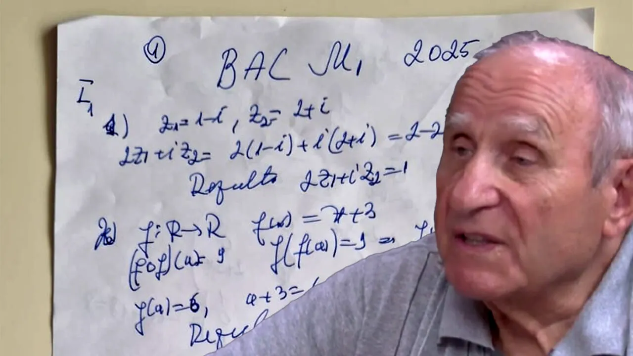 Ce a observat profesorul Neculai Romașcu, încercând să rezolve subiectele de matematică de la Bacalaureat 2025