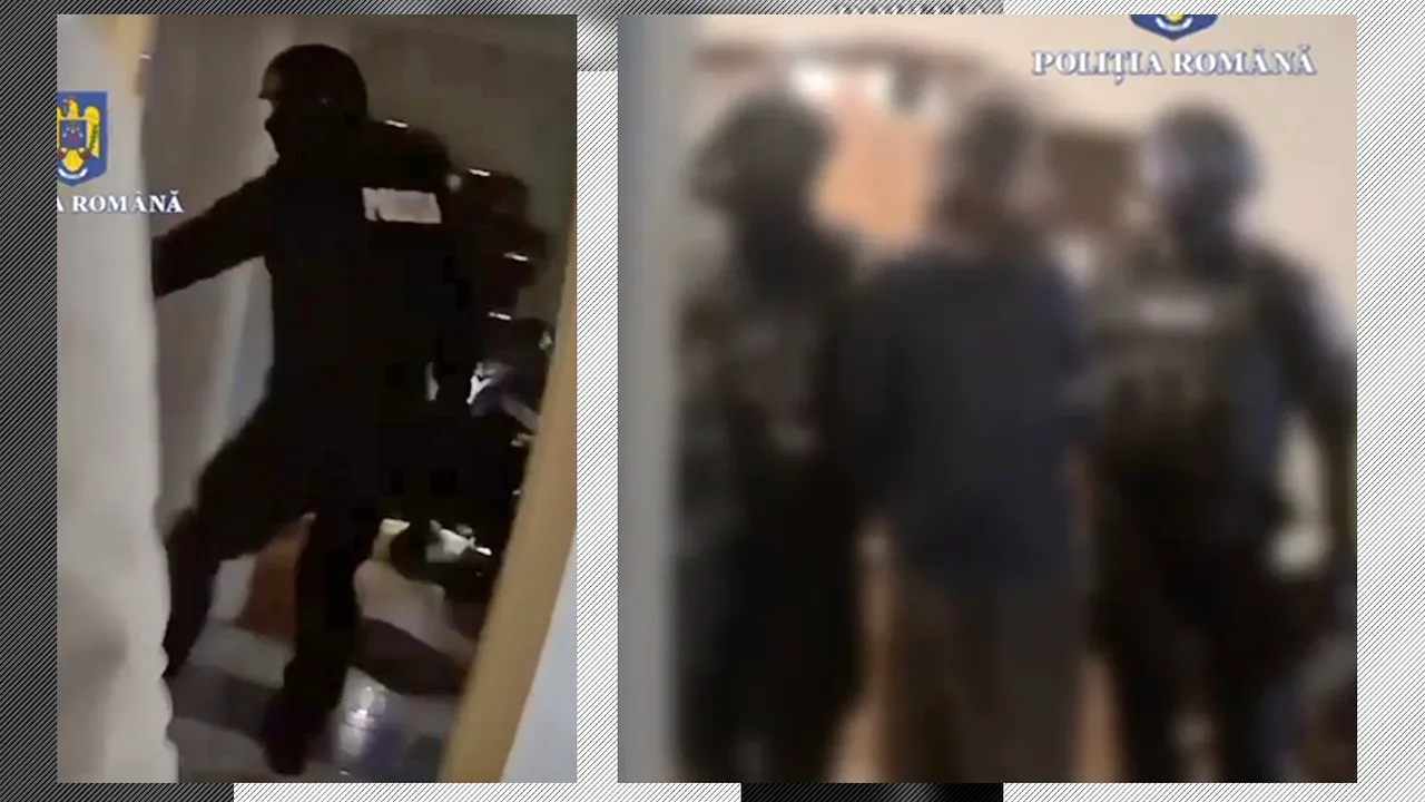 Descindere în forță a polițiștilor Capitalei la o adresă din Sectorul 5 pentru salvarea unui bărbat SECHESTRAT și amenințat chiar de propriul fiu