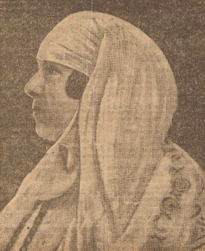 Marilena Bocu, înainte de a fi aleasă în funcția de primar. Foto: ziarul „Adevărul”, 9 august 1923