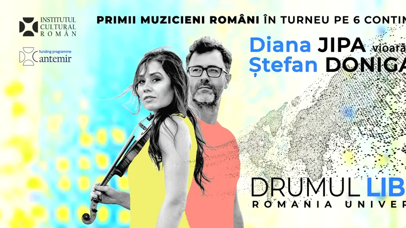 Diana Jipa și Ștefan Doniga, primii muzicieni români care vor concerta pe șase continente într-un singur turneu. Repertoriul din „Drumul Libertății”