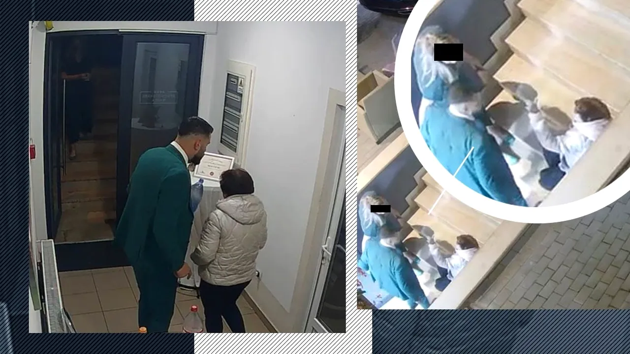 Filmul SCANDALULUI de la restaurantul din Craiova. Soția jandarmului o acuză pe patroană: ”A spus: «Fac botezul la toți copiii străzii» și blesteme”