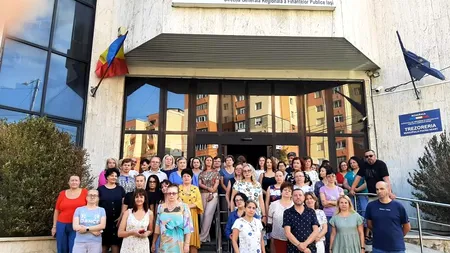 Angajații de la Finanțe continuă protestele spontane. Sindicalist: „O să continuăm să îndeplinim toate procedurile necesare pentru grevă”