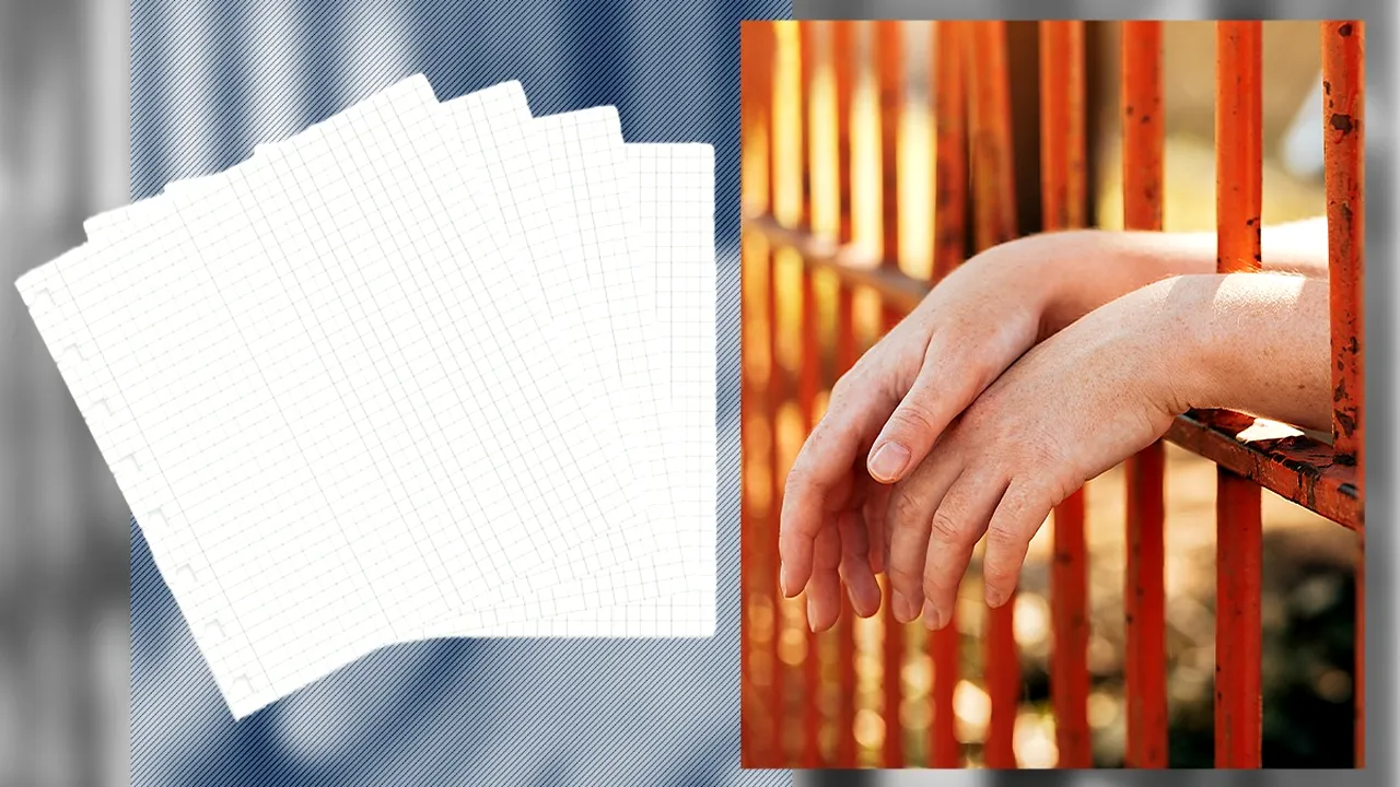 EXCLUSIV | Noua metodă INCREDIBILĂ prin care drogurile ajung în penitenciarele din România. Cât costă ”4 foi duble de caiet de matematică”