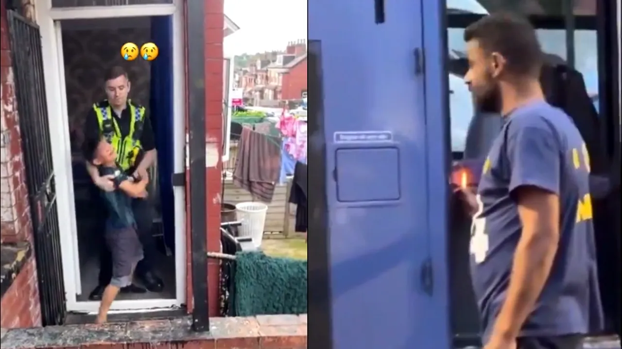 VIOLENȚE în Leeds, după ce autoritățile britanice au luat cei cinci copii ai unei familii de români. Poliția a făcut arestări