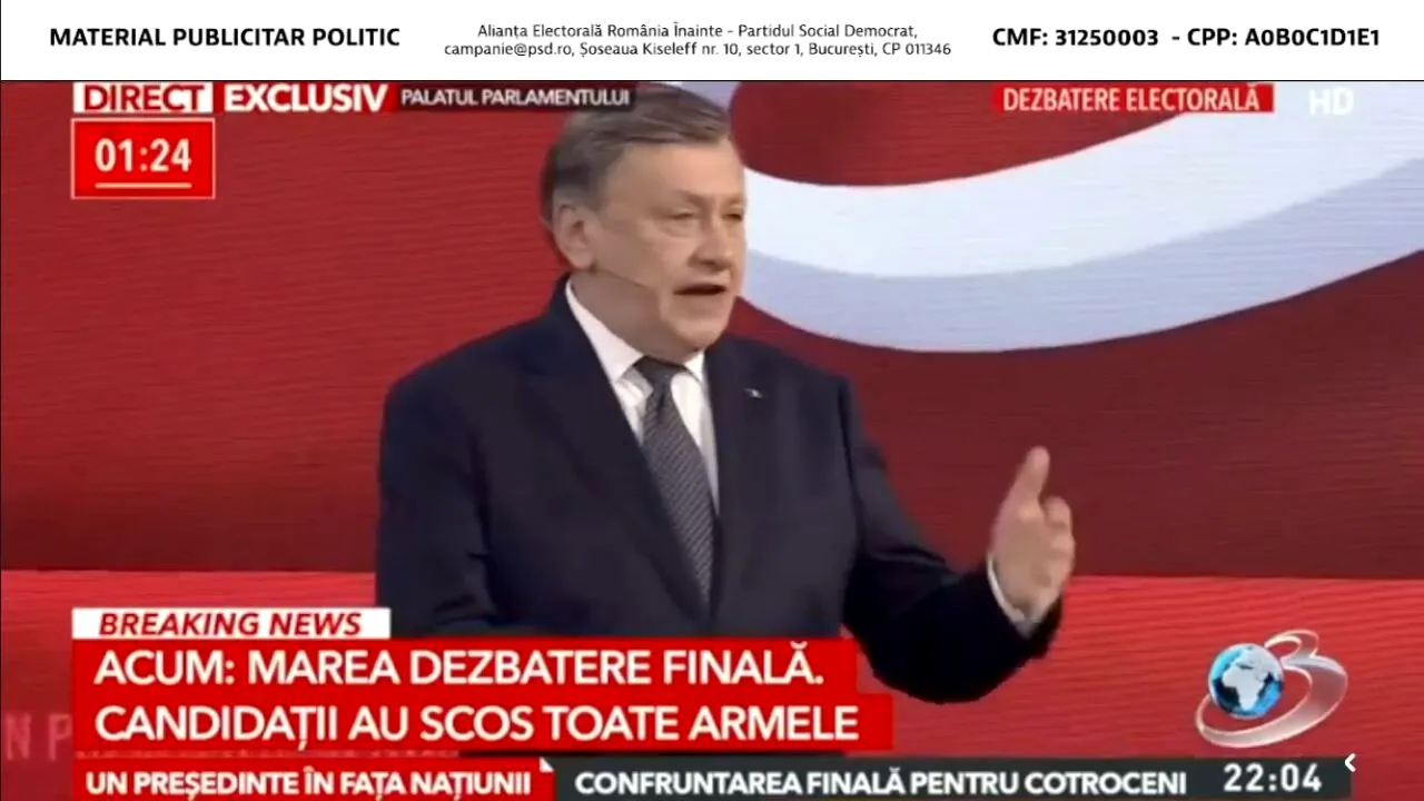 Crin Antonescu DESFIINȚEAZĂ candidatura lui Nicușor Dan
