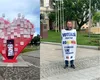 Motivul pentru care un om de afaceri din Iași a umblat îmbrăcat prin oraș în pancarte cu mesajul „Votează pentru România”