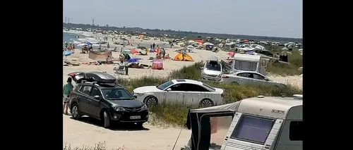 Amenzi usturătoare pentru camparea pe plajele de la Vadu și Corbu, după ce turiștii români au lăsat în urmă 700 de tone de gunoaie în ultimul sezon estival