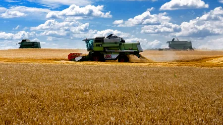 Ucraina a trimis 80.000 de tone de cereale în România, pentru a fi exportate mai departe
