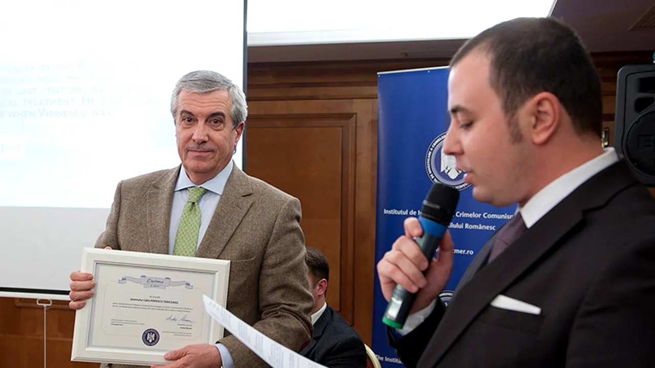 Călin Popescu Tăriceanu și Emil Constantinescu, printre cei onorați de IICCMER în cadrul dezbaterii „24 de ani mai târziu: Nu este prea târziu pentru a se face dreptate