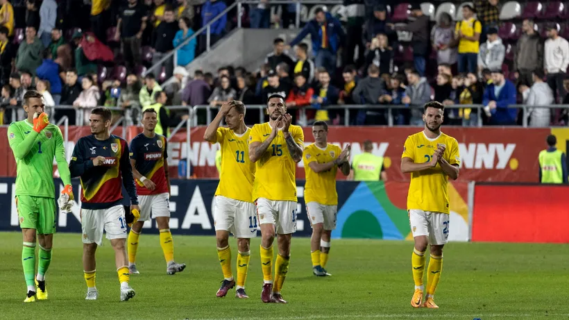 O veste bună și una rea! Victorie mare pentru România, 4-1 cu Bosnia, dar tricolorii retrogradează în Nations League