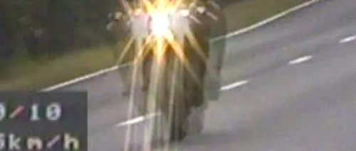 Un motociclist a fost prins de Poliție mergând cu 233 km/h pe autostrada București-Ploiești
