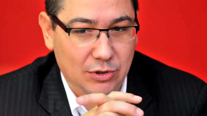 Ponta: Monitorul Oficial a primit din partea Curții Constituționale un înscris extrem de ciudat, semnat cu o bară