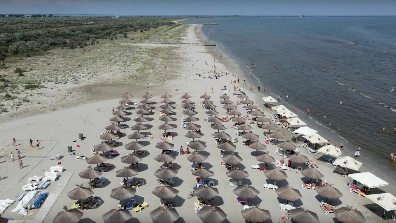 Aici este plaja din România cu cel mai fin nisip din Europa