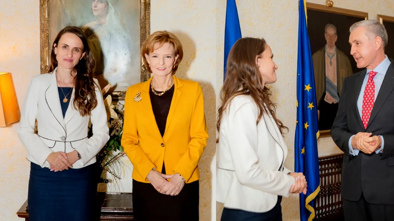 Oana Țoiu, primită la Palatul Elisabeta de către Principesa Margareta și Principele Radu. Rolul României în NATO și UE, printre temele de discuție