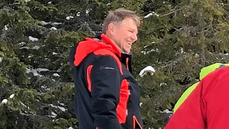 Locul preferat de Iohannis pentru a schia. Președintele României a fost aici de cel puțin patru ori în această iarnă
