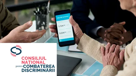 CNCD a primit petiții de la persoane vârstnice care se simt „discriminate digital” de bănci