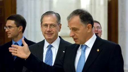 Geoană a discutat cu ambasadorul SUA despre parteneriatul strategic, în contextul evoluției interne. Ce asigurări a primit Mark Gitenstein