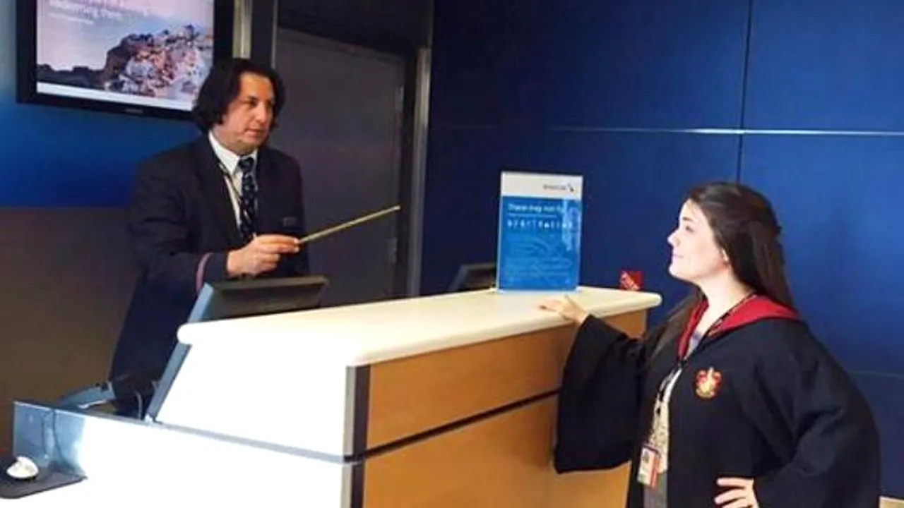 „Profesorul Plesneală din Harry Potter vă va ajuta cu procesul de îmbarcare