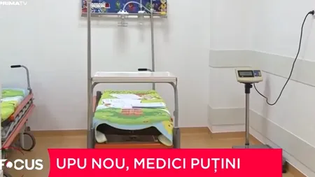 Cea mai mare unitate de primiri urgențe pentru copii din regiunea Moldovei are un DEFICIT de personal de aproape 50%