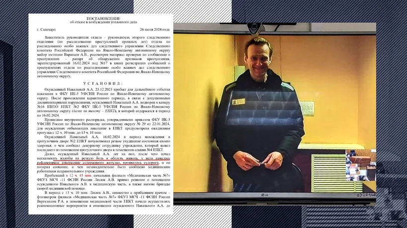 Documente obținute de publicația The Insider arată că Alexei Navalnîi a fost OTRĂVIT în penitenciar. Cum a murit, de fapt, liderul opoziției ruse