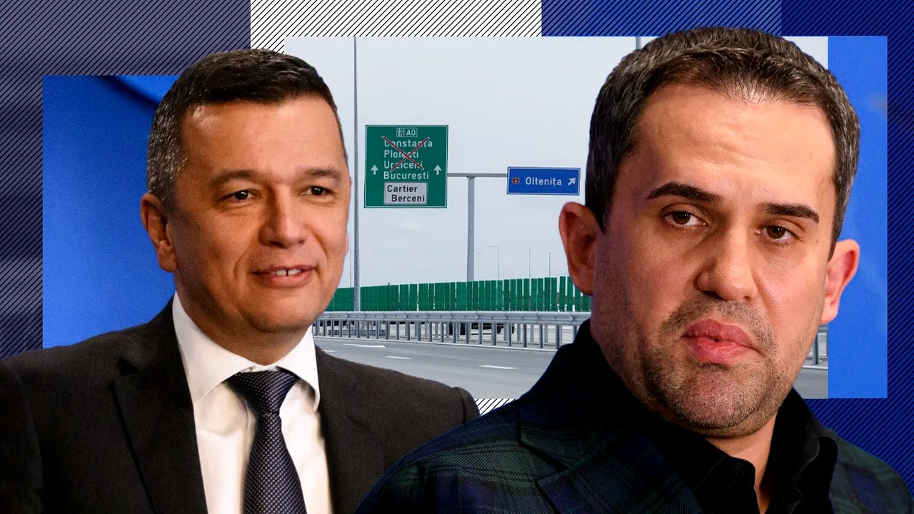 Noul și fostul ministru al Transporturilor deschid CIRCULAȚIA pe lotul 3 al autostrăzii A0 Sud Bragadiru - Joița