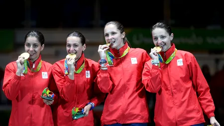Domnule președinte, domnule premier, au sosit în țară olimpicii. De 14 zile