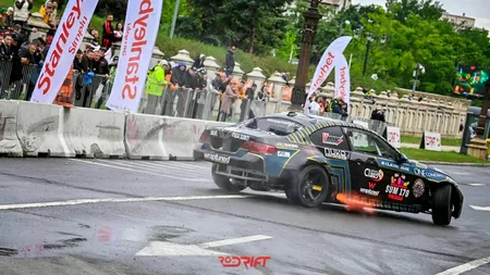 Zelinsky se IMPUNE în etapa de drift din fața Palatului Parlamentului