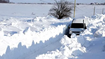 Viscolul a ucis o tânără însărcinată în opt luni la Tulcea